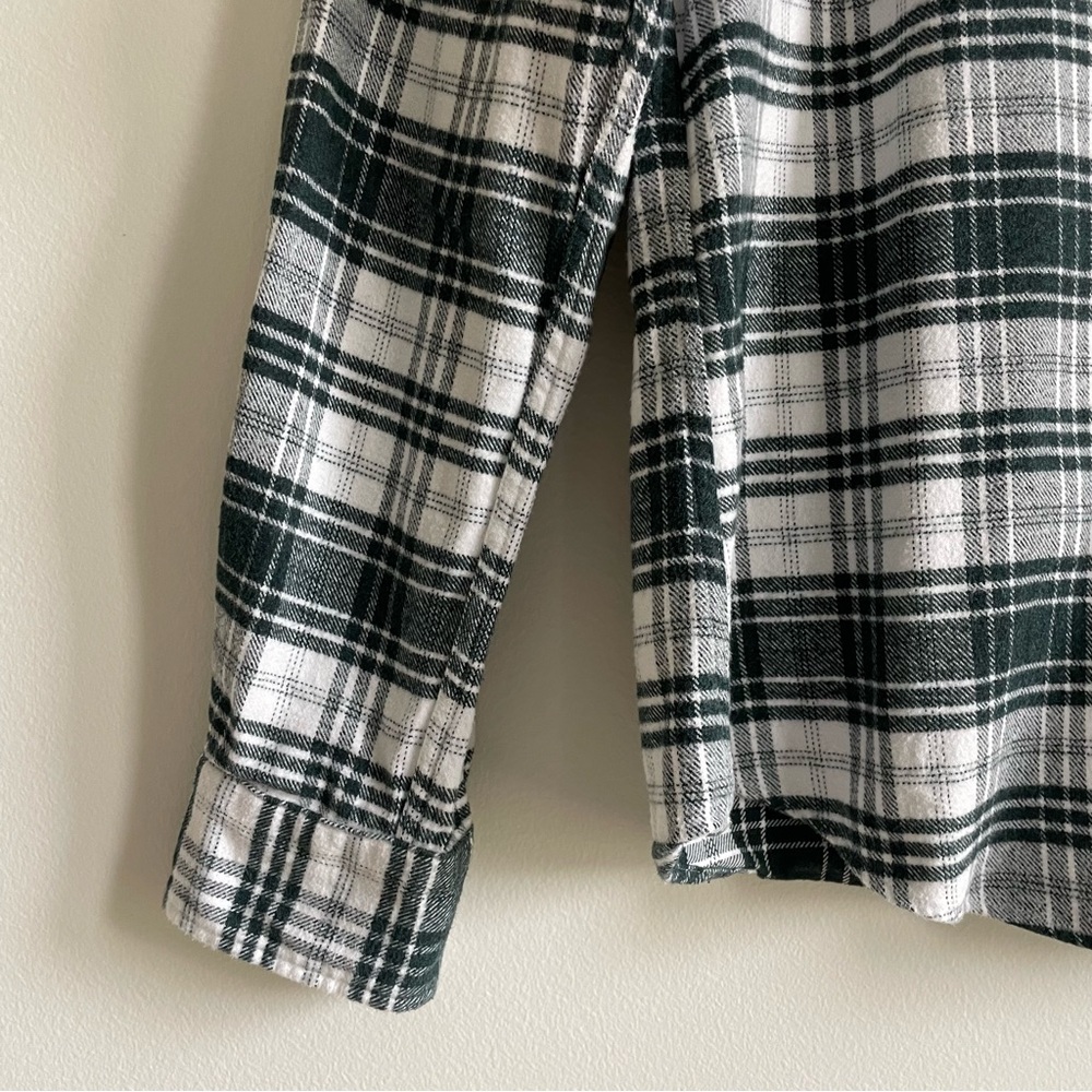 Frank & Eileen Green and White Plaid Button Down Shirt - Picture 6 of 10